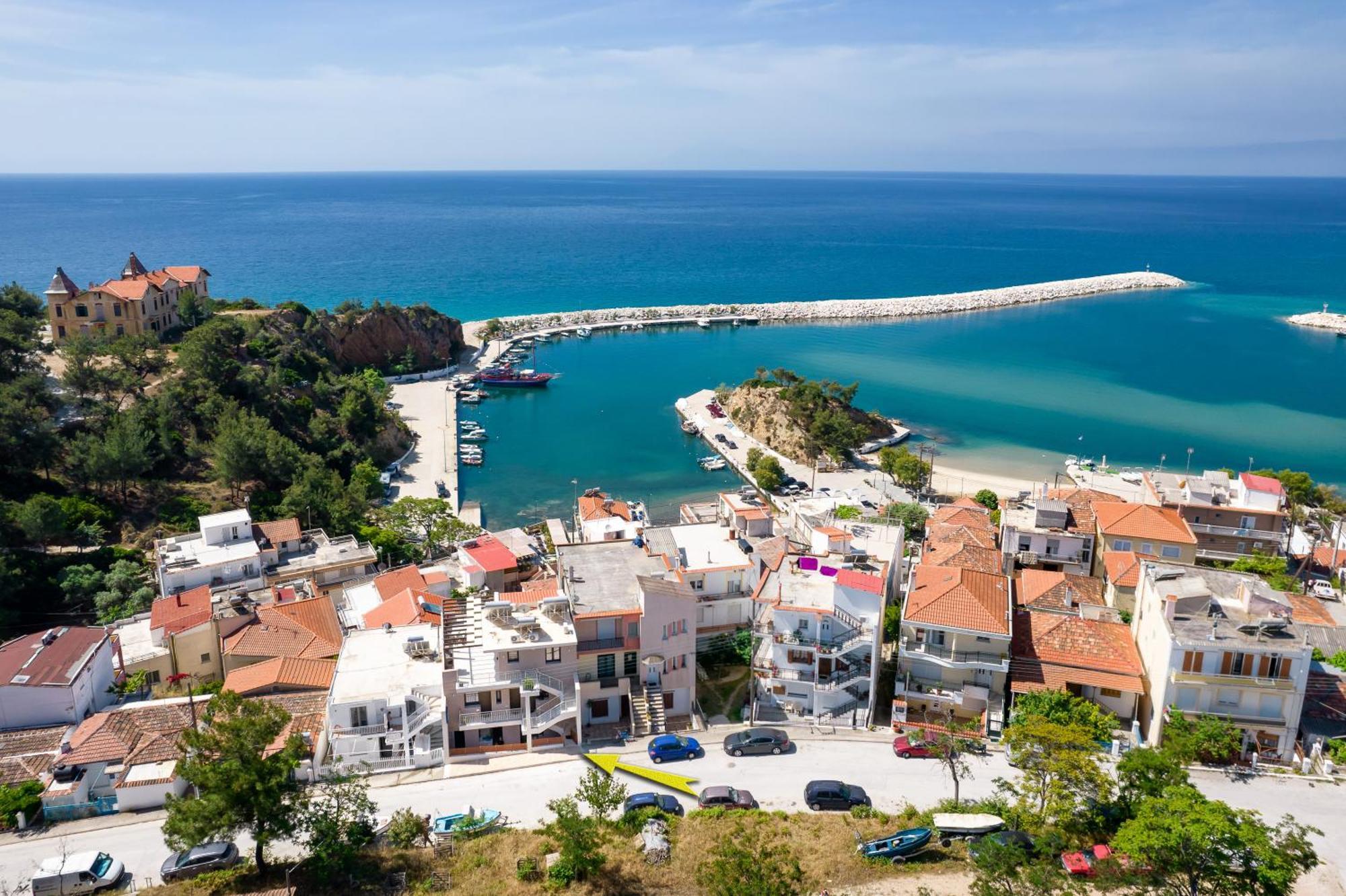 Vela Bianca Suites Limenaria  Bagian luar foto