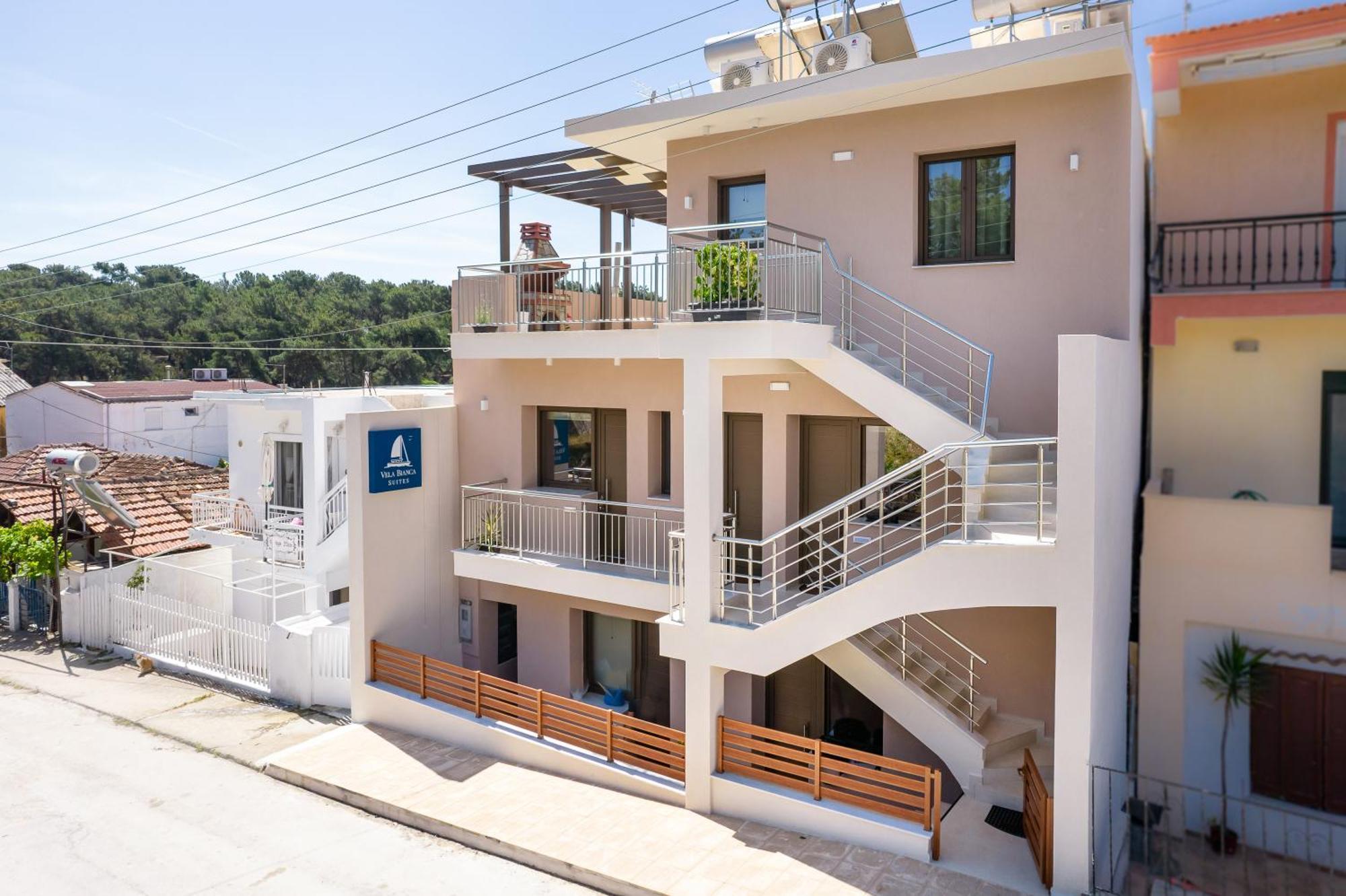 Vela Bianca Suites Limenaria  Bagian luar foto