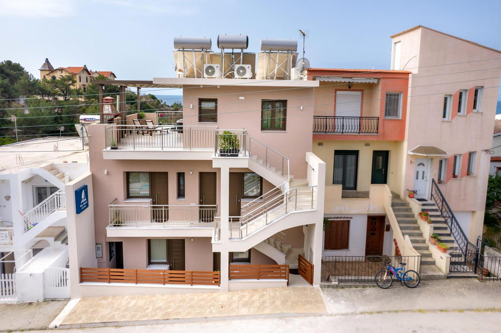 Vela Bianca Suites Limenaria  Bagian luar foto