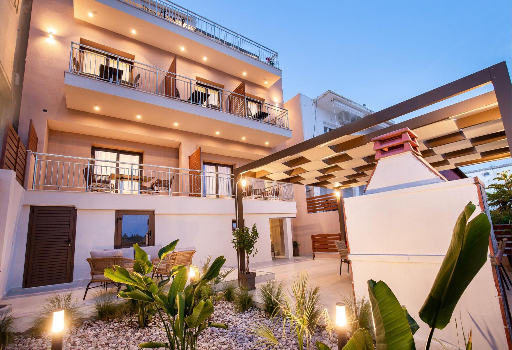 Vela Bianca Suites Limenaria  Bagian luar foto