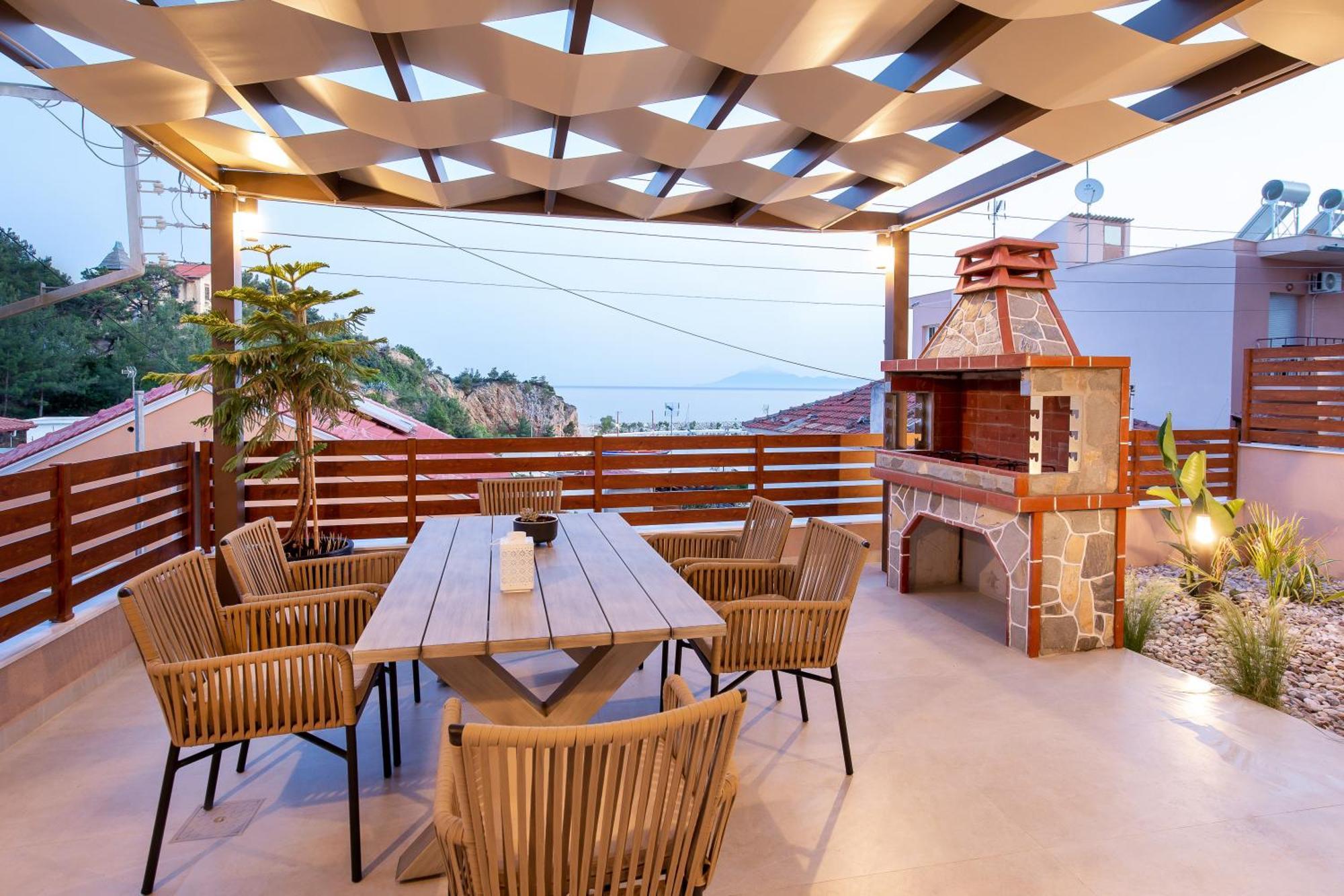 Vela Bianca Suites Limenaria  Bagian luar foto