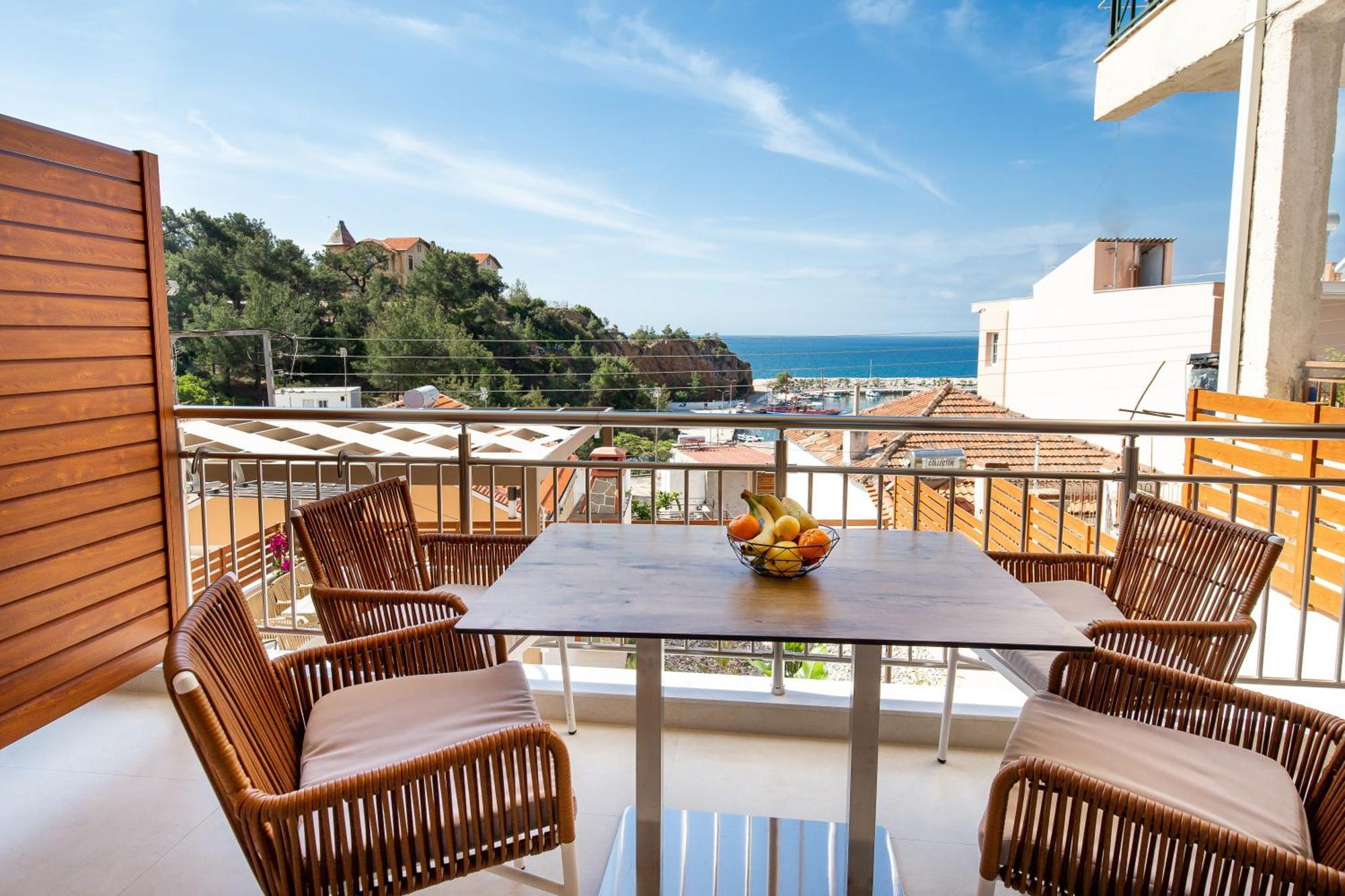 Vela Bianca Suites Limenaria  Bagian luar foto