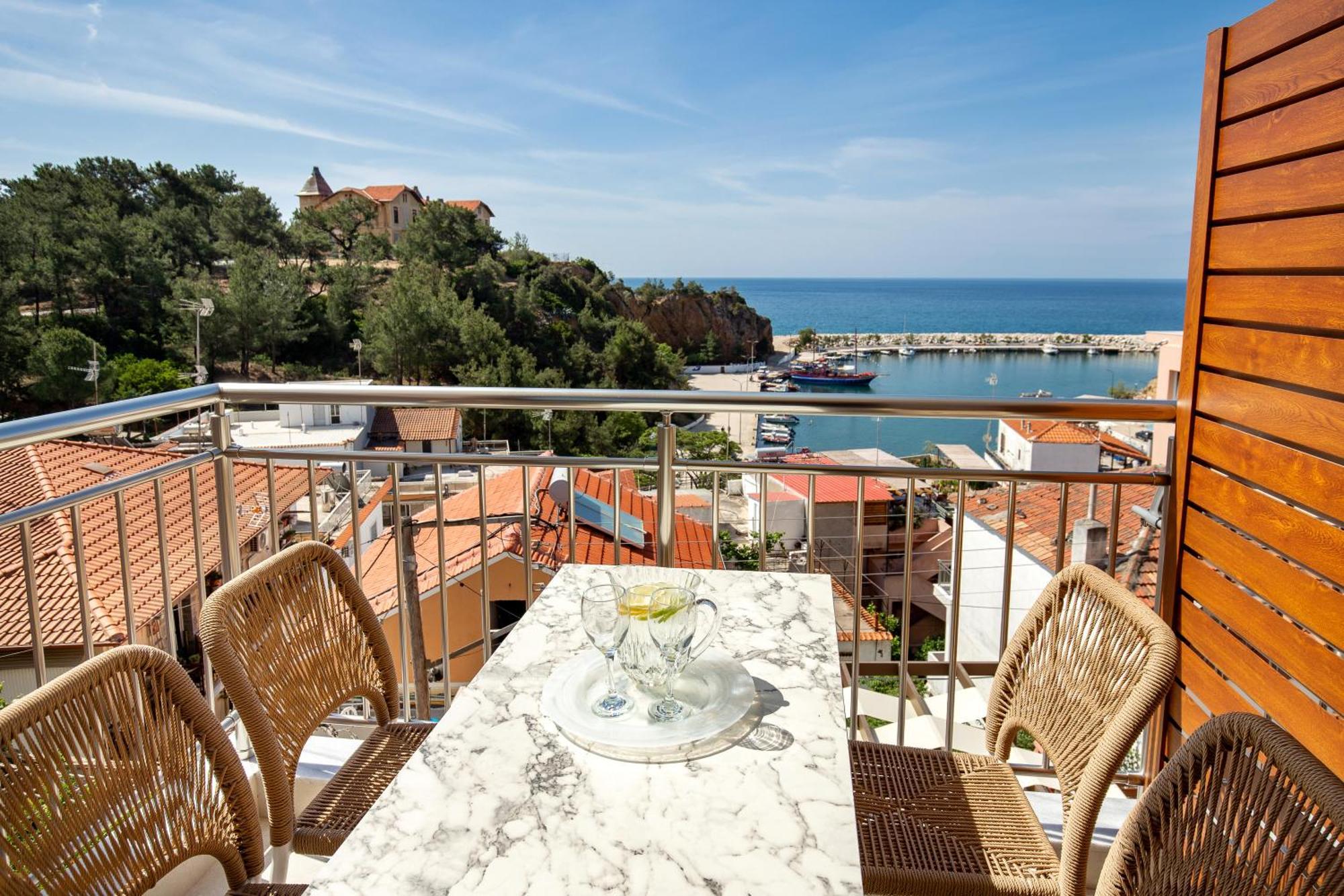 Vela Bianca Suites Limenaria  Bagian luar foto