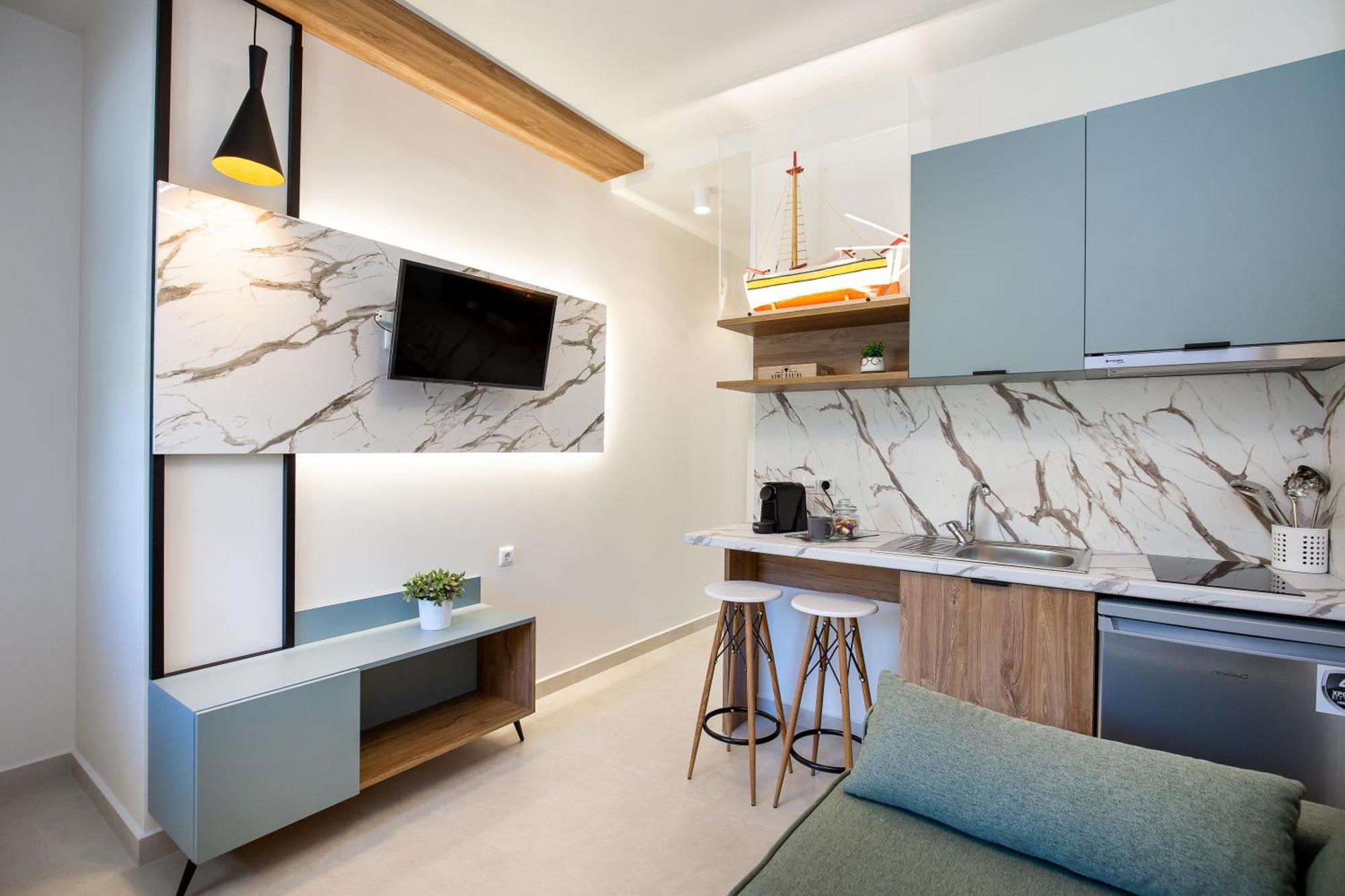 Vela Bianca Suites Limenaria  Bagian luar foto