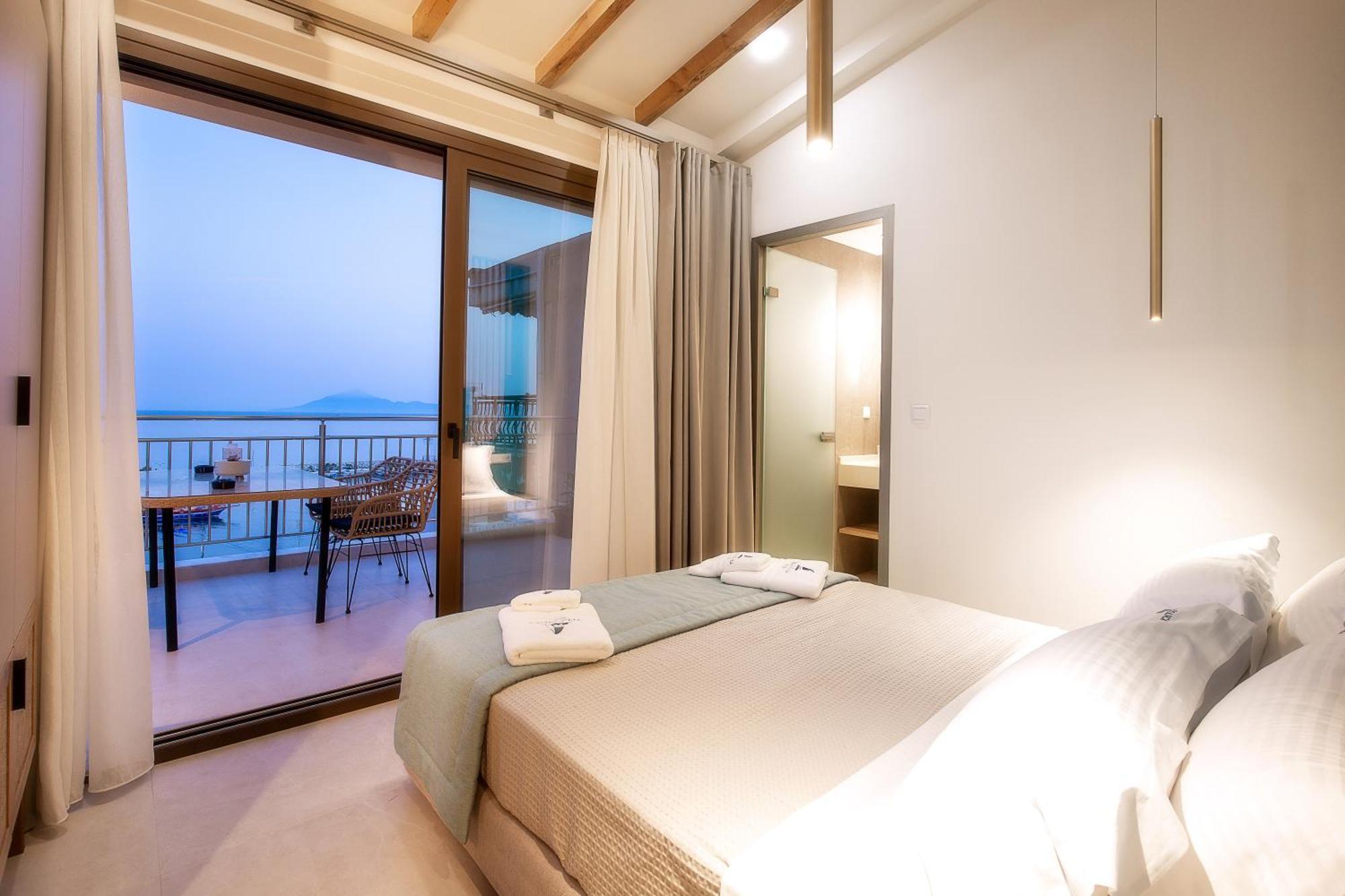 Vela Bianca Suites Limenaria  Bagian luar foto