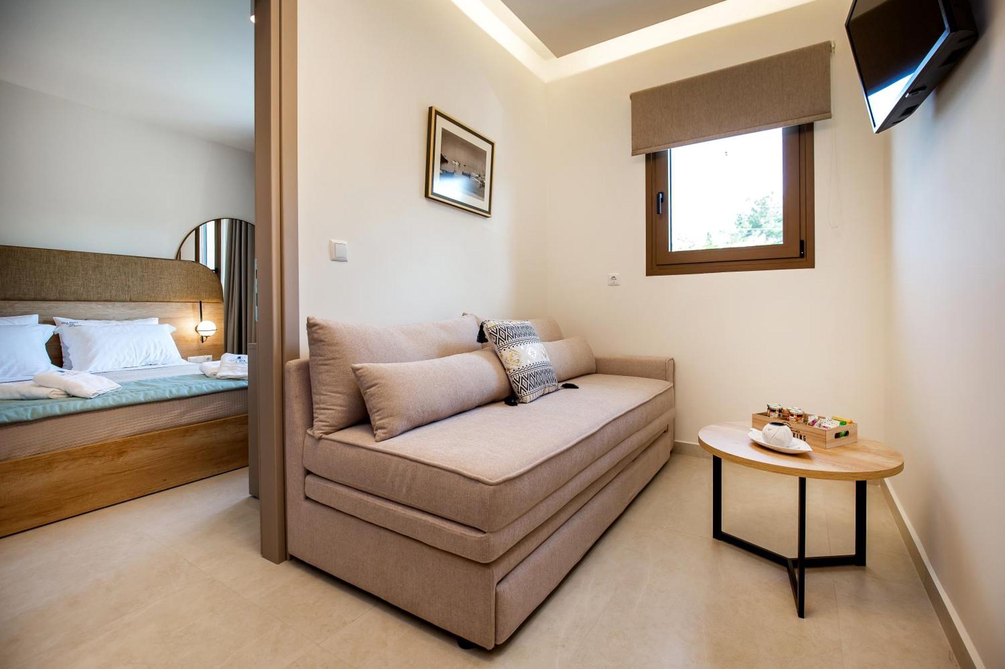 Vela Bianca Suites Limenaria  Bagian luar foto