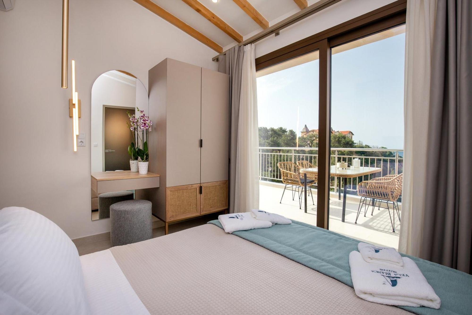 Vela Bianca Suites Limenaria  Bagian luar foto