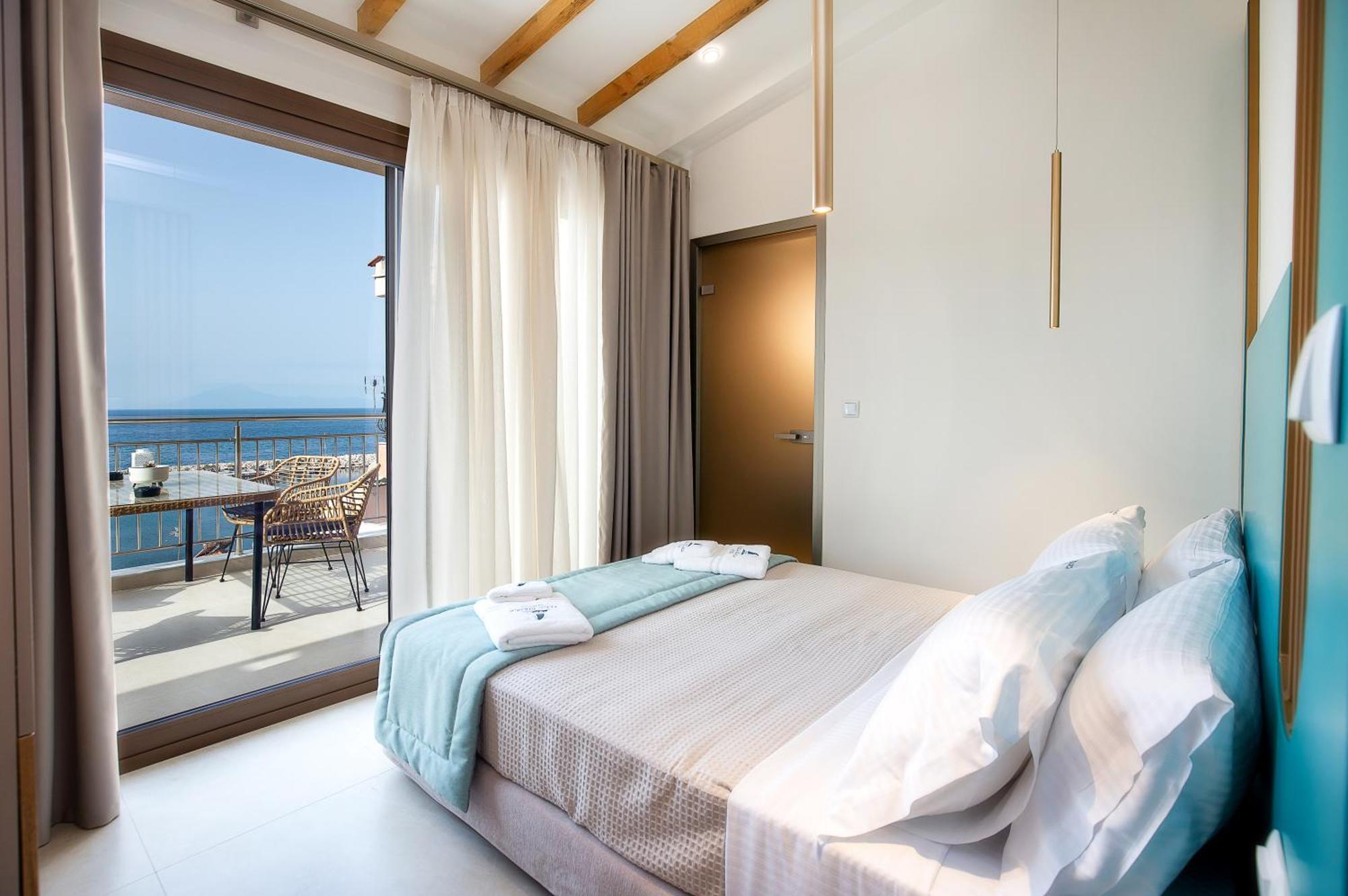 Vela Bianca Suites Limenaria  Bagian luar foto
