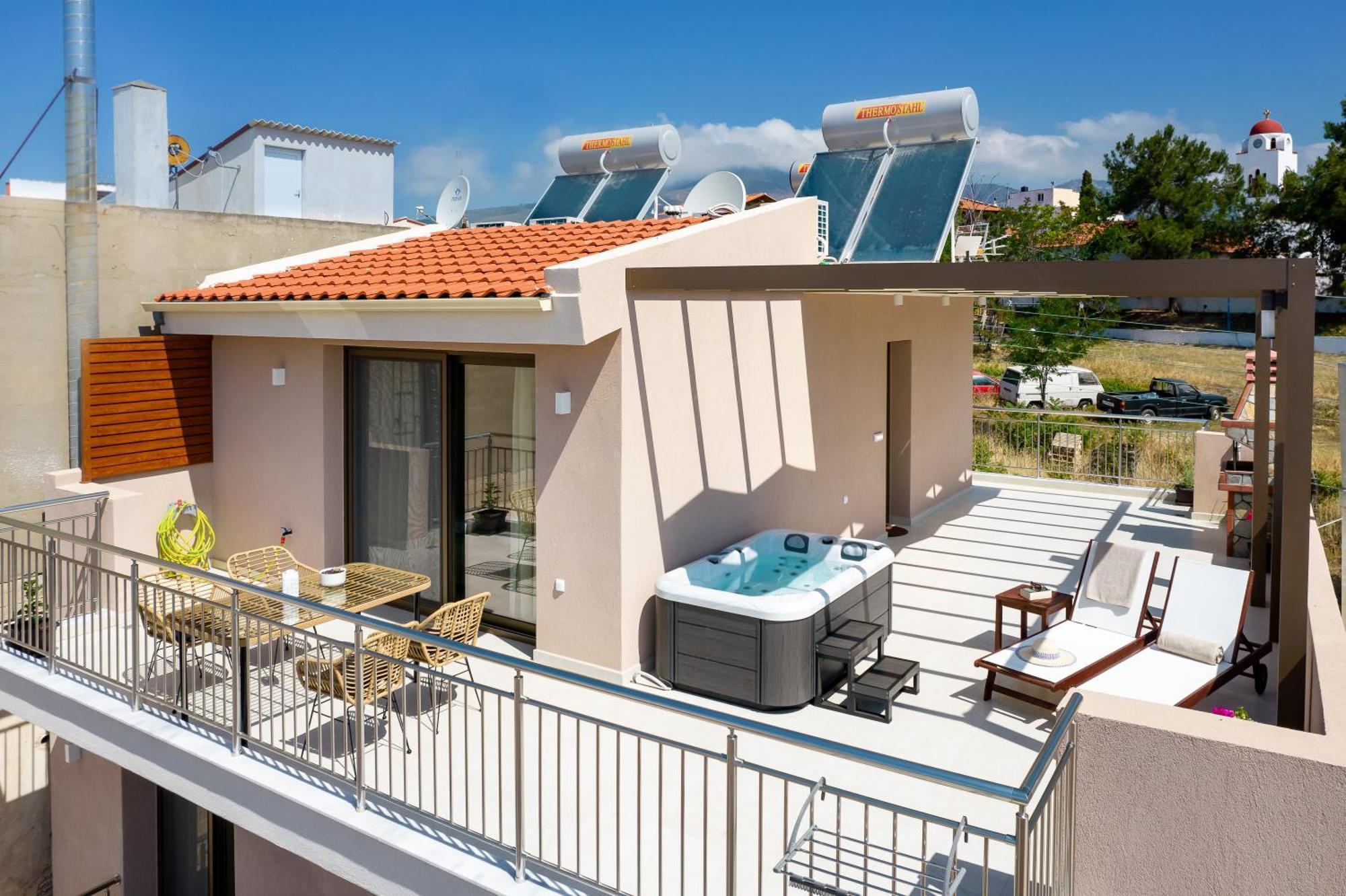 Vela Bianca Suites Limenaria  Bagian luar foto